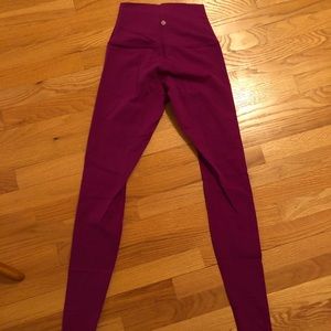 Lululemon High Waist Wunder Under Legging